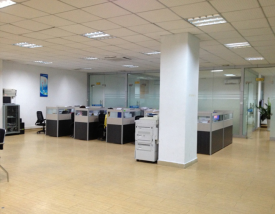 Office area of the company.